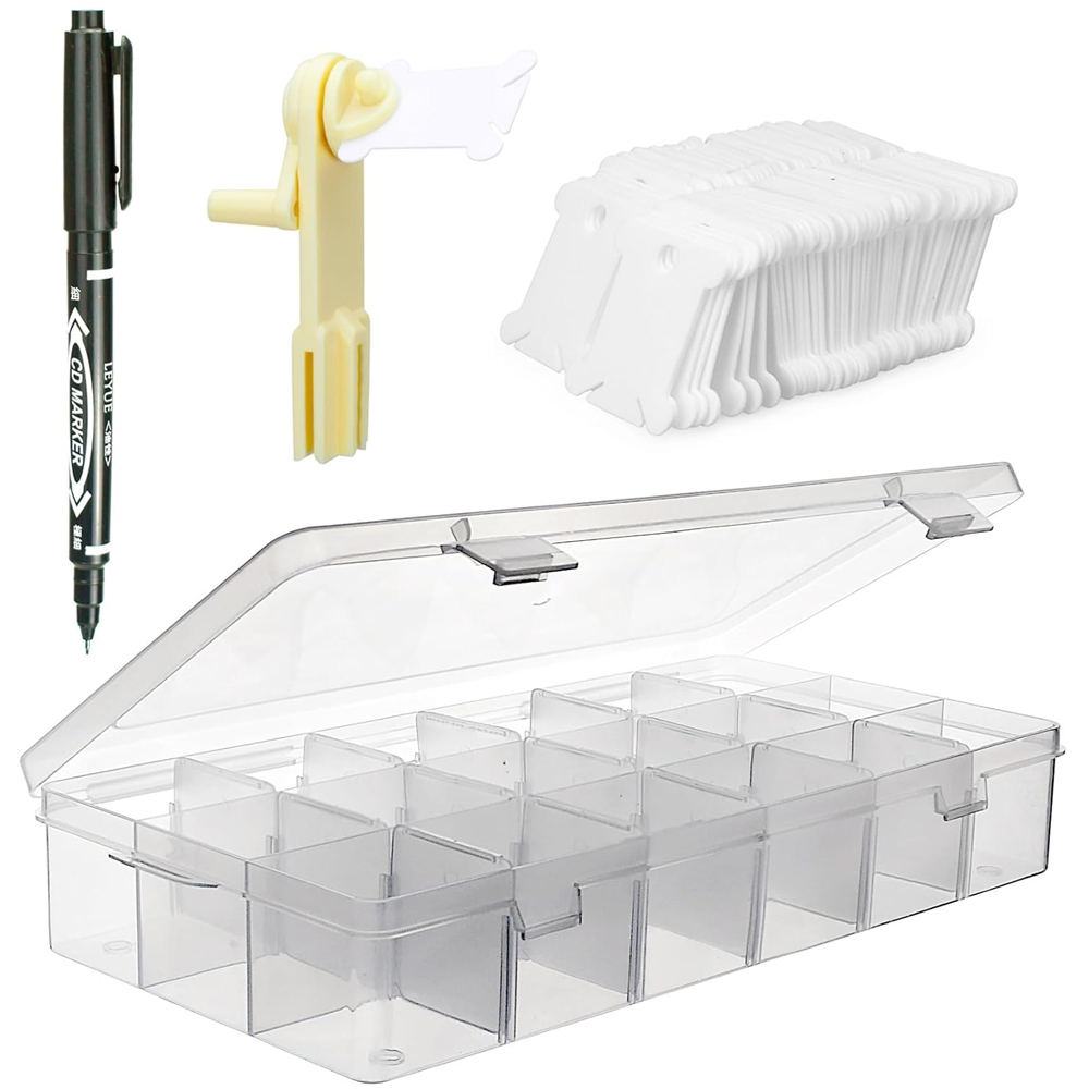 Stickgarn-Organizer mit 18 Fäc – Craft Embellishment Storage Bewertung und Preis