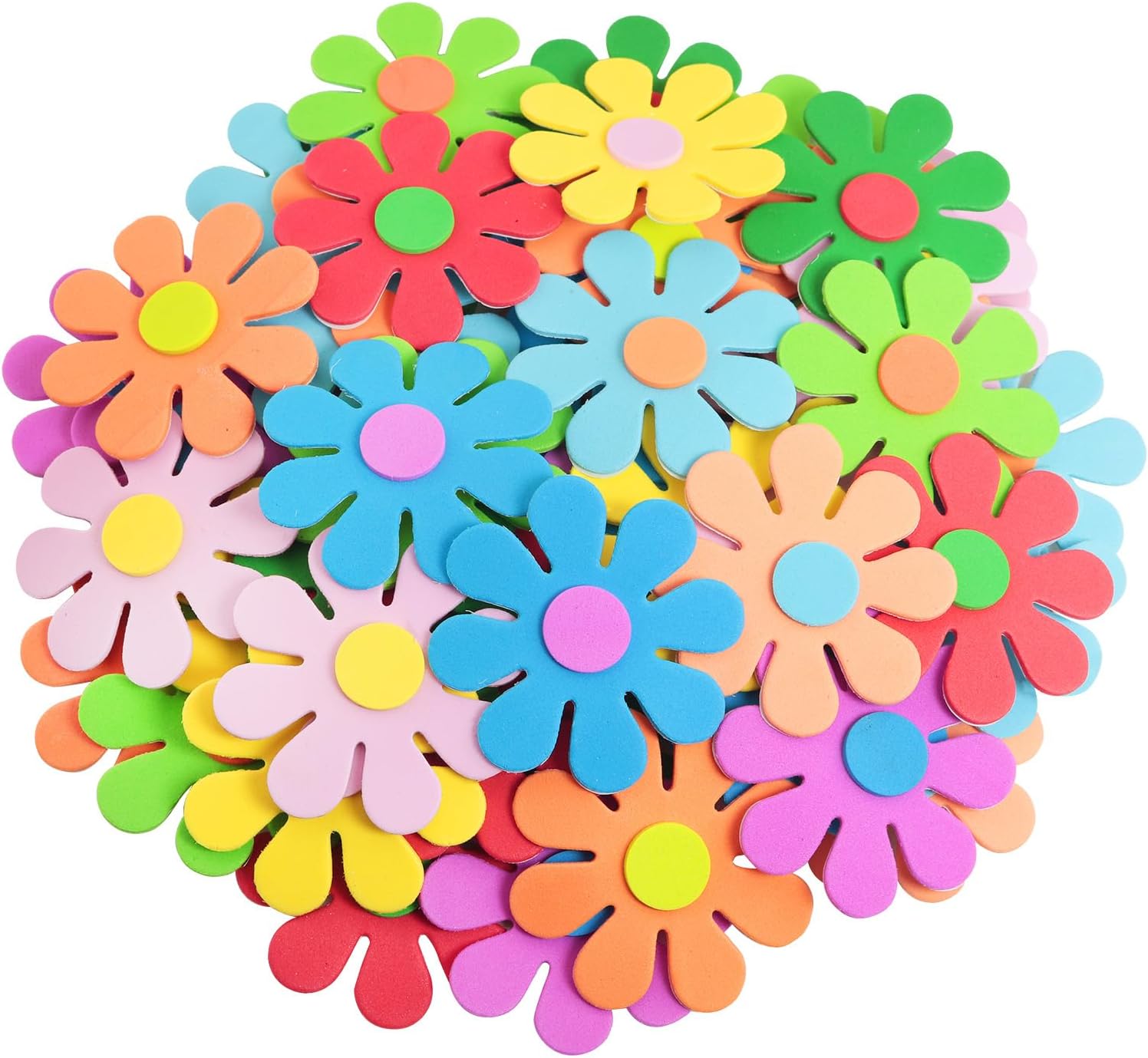 3D-Blumen-Schaumstoffaufkleber – Craft Embellishments Bewertung und Preis