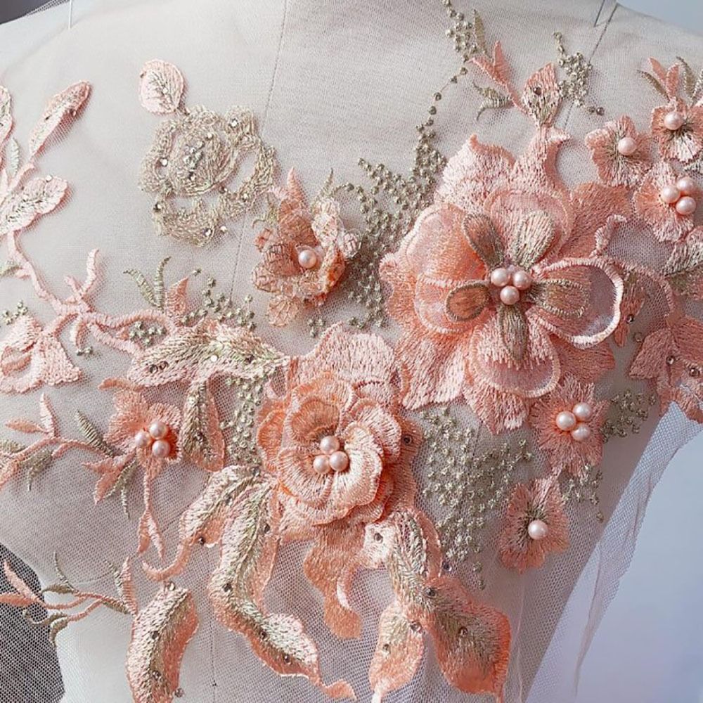 Modische, elegante, farbenfroh – Applique Patch Flower Bewertung und Preis