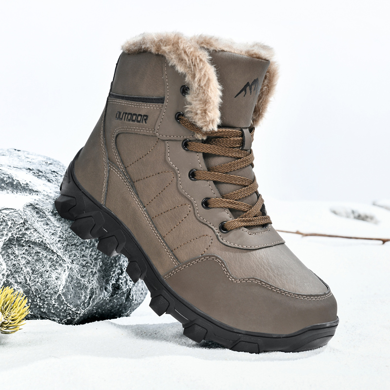 Herren-Winterstiefel, warm, wa – Guipure Lace Panel Bewertung und Preis