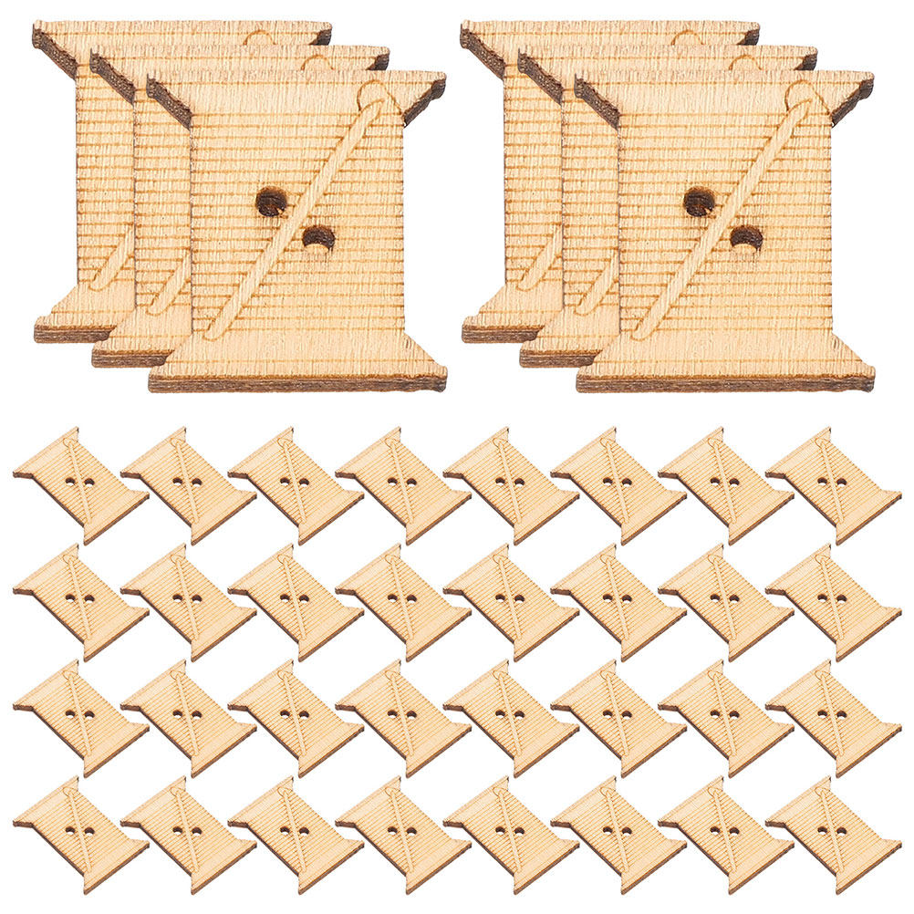 100 Stück Holz-Garnwickelkarte – Embroidery Embellishments Bewertung und Preis
