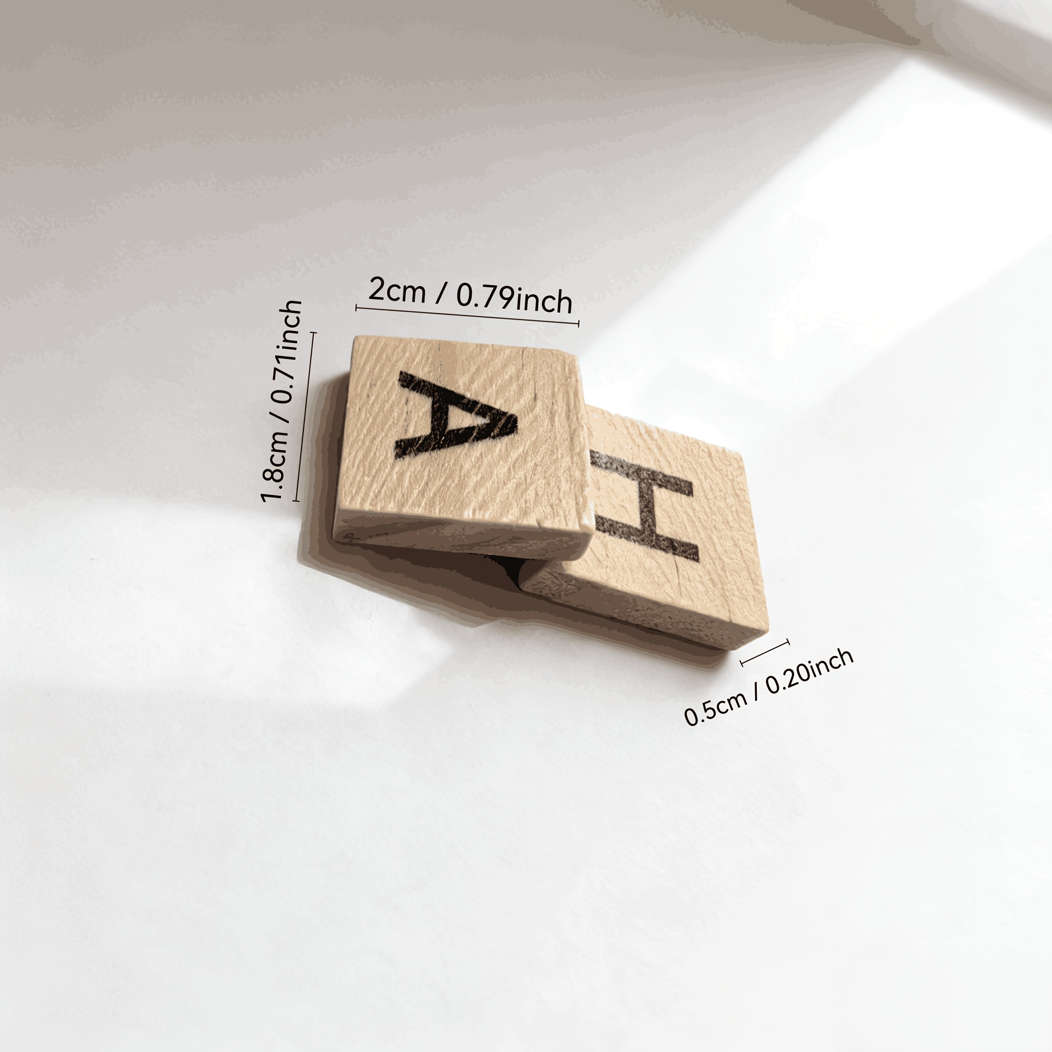 100 Stück Holzbuchstabenwürfel – Craft Embellishments Bewertung und Preis