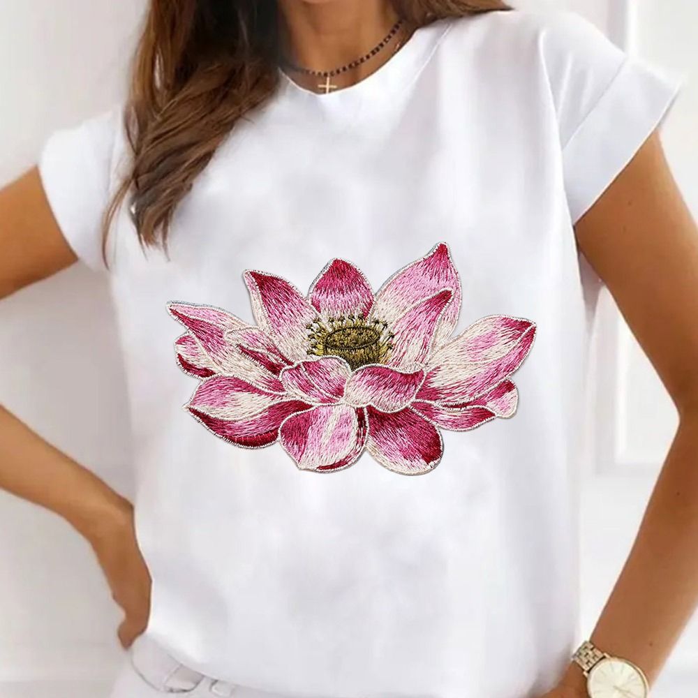 Weiche Lotusblume Patch gestic – Applique Patch Flower Bewertung und Preis